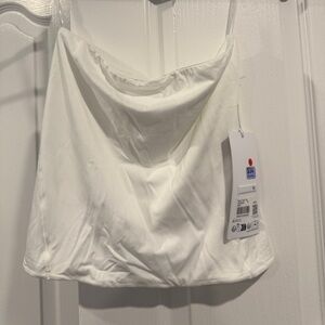 Lululemon - NWT Nulu Tube Top White - Size M